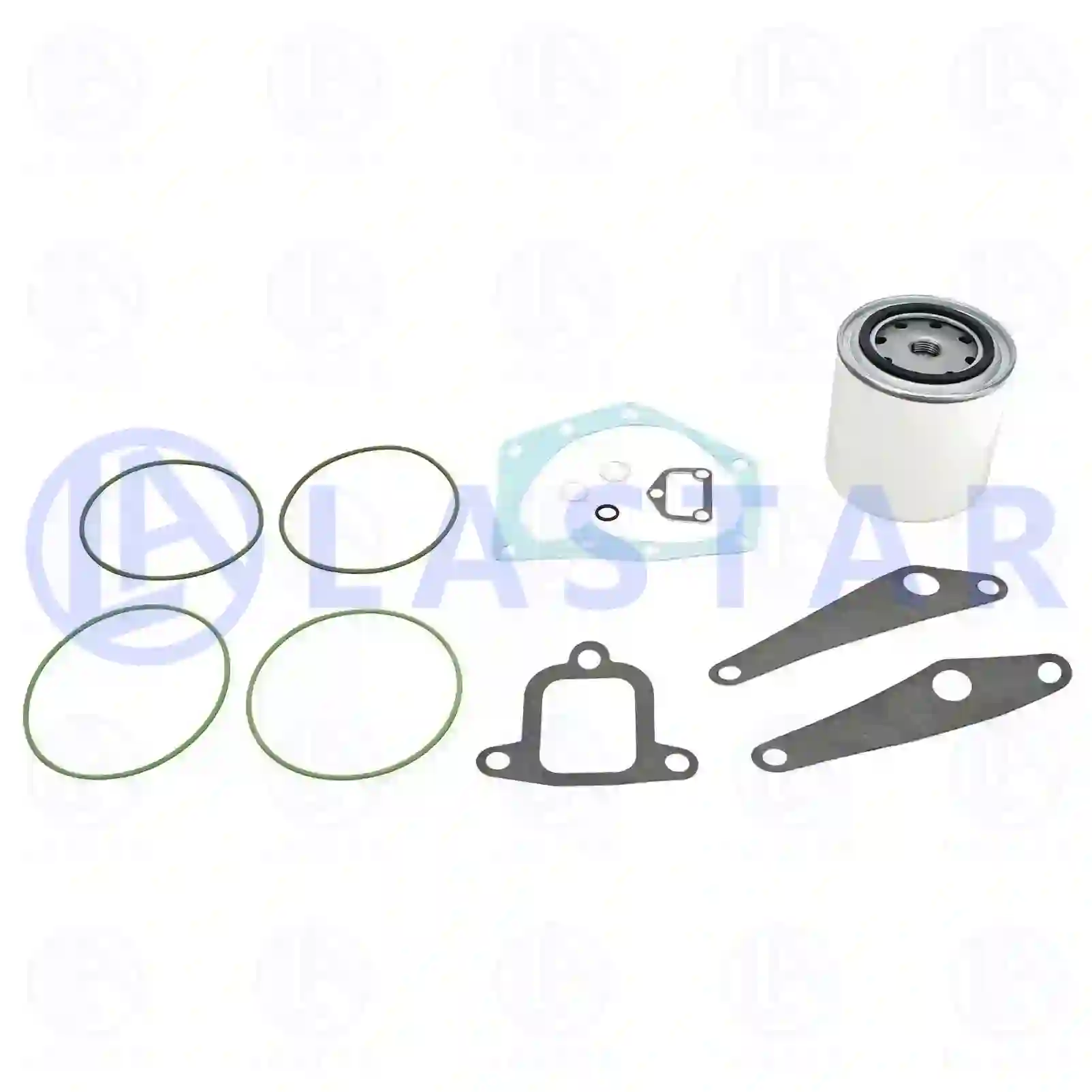  Gasket kit, oil cooler, with filter || Lastar Spare Part | Truck Spare Parts, Auotomotive Spare Parts