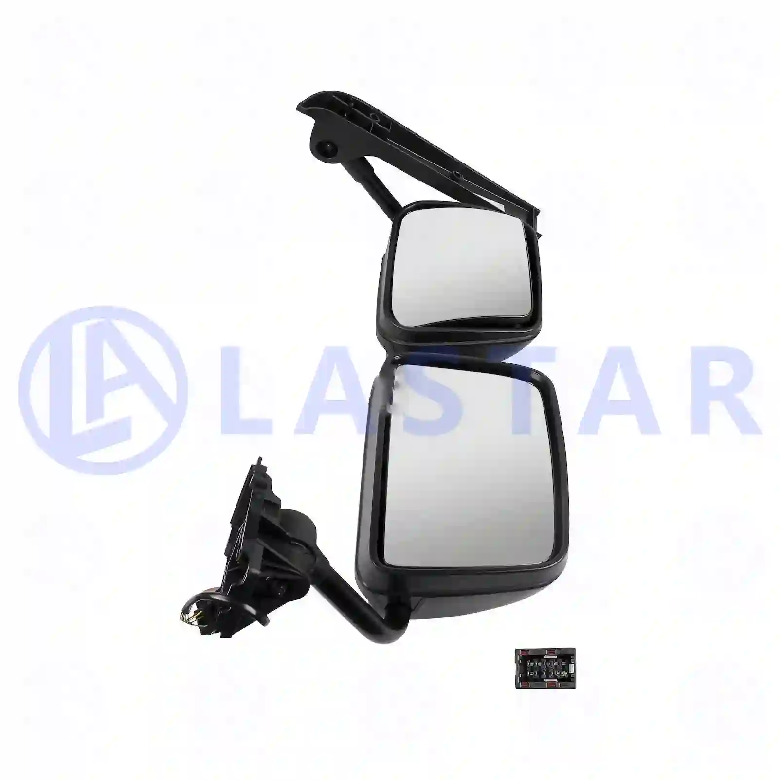  Main mirror, complete, right, heated, electrical, black || Lastar Spare Part | Truck Spare Parts, Auotomotive Spare Parts